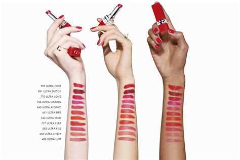 Dior Rouge Ultra Care Lipstick Swatches | Lipstutorial.org