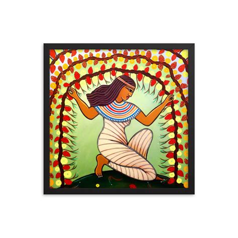 Nefertari Matte Print - Laura James Art Shop