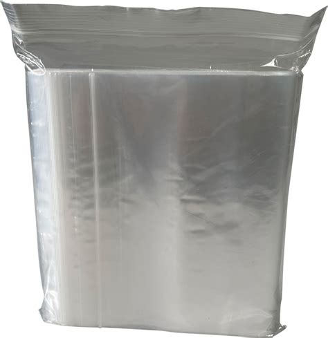 8 X 12 Zip Locking Bags 2 Mil Clearzip