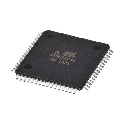 Atmega A Au Microcontroller Smd Tqfp Package Bit Pin Kb