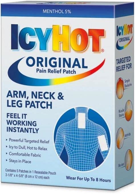 Icy Hot Medicated Patch Value Pack Patches Buy Now With Express International Delivery