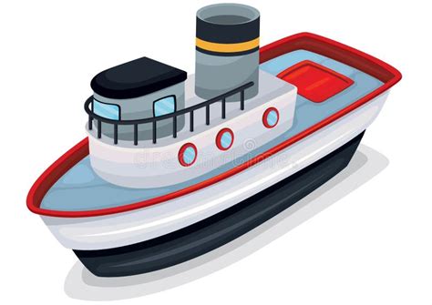 Desenho De Um Navio - Navio ilustração do vetor. Ilustração de transporte, oceano - 33096742
