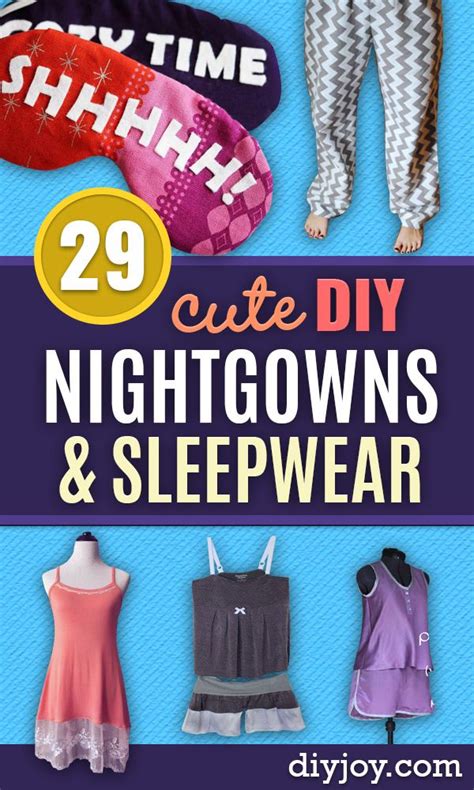 29 Cute Diy Nightgowns And Sleepwear You Can Make Yourself Night Gown