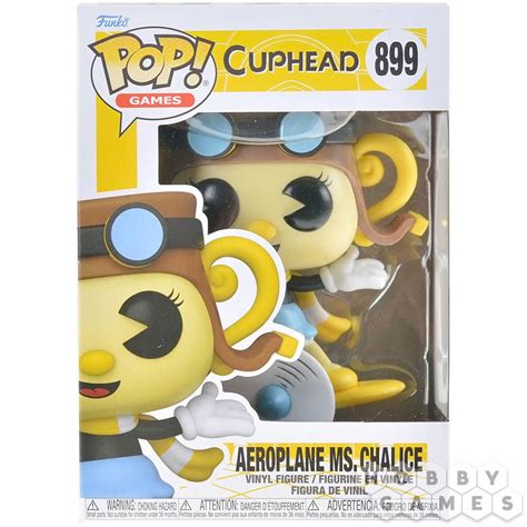 Фигурка Funko POP! Games. Cuphead: Aeroplane Ms.Chalice 899 | Купить ...