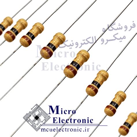 مقاومت ۱ اهم ۱/۴ وات بسته ی 50 عددی
