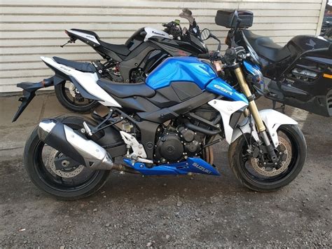 Купить б у Suzuki GSR инжектор передач в Санкт Петербурге синий naked bike года на