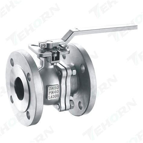 Stainless Steel 1 PC Ball Valve With Direct Mounting Pad Flange End