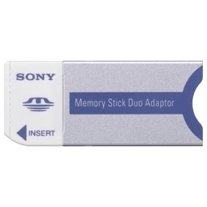 Alquiler de Memory Stick Duo a Memory Stick Pro Duo Adaptador Memory ...