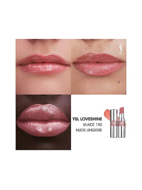 YVES SAINT LAURENT Loveshine Lippenstift Nude Lingerie Rosa