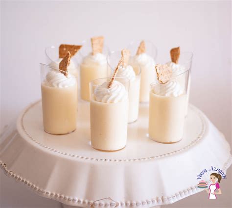 Classic Vanilla Bavarian Cream - Veena Azmanov