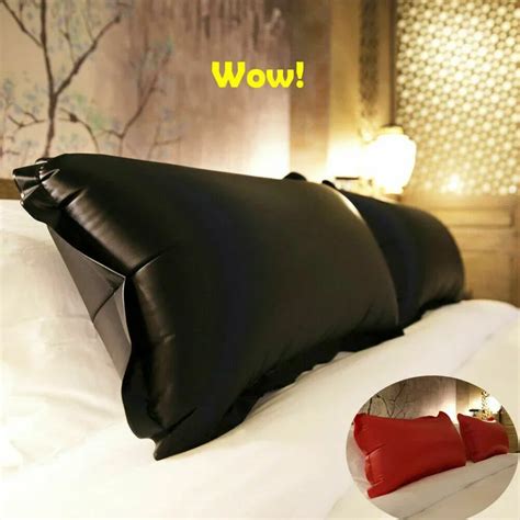 Pc Cm Pvc Sex Inflatable Pillowcase Luxury Waterproof Pillow Case For Bed Comfortable