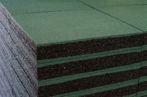 Универсальная резиновая плитка 500х500х40 мм | ELITPLIT