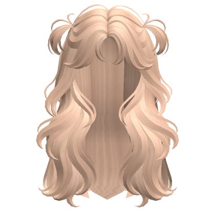 Long Wavy Mini Pigtails Blonde Roblox