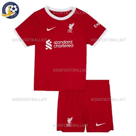 Liverpool Home Kids Football Kit 23/24 | Unbeatable Price 2025