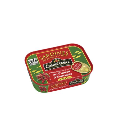 Sardines Au Piment D Espelette Conn Table Achat En Ligne