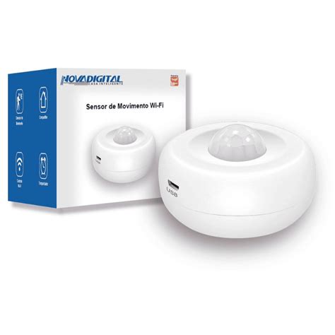 Sensor De Presença Novadigital Inteligente Wifi