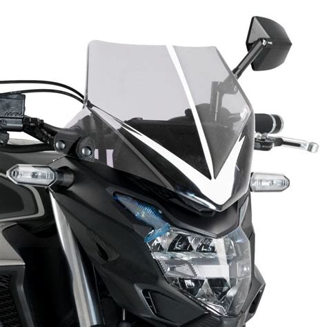 Windshield Fly Screen New Generation Sport For Honda CB500F 13 23 Smoke