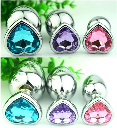 Amazon Attractive Sex Toys Medium Size Stainless Steel Anal Plug Sex Toys Anal Metal Sex