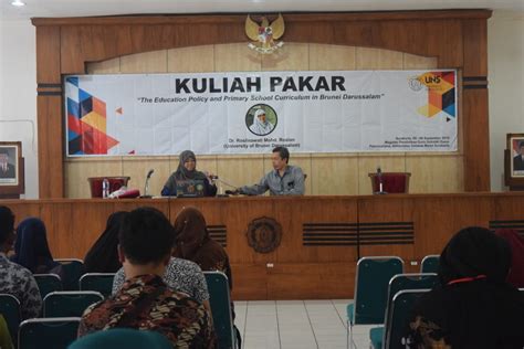 Kuliah Pakar Internasional Dosen Tamu Luar Negeri S1 Pendidikan