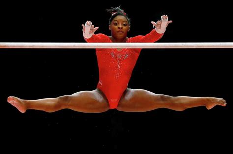 Springs Simone Biles Wins Third Straight World All Around Gymnastics Title