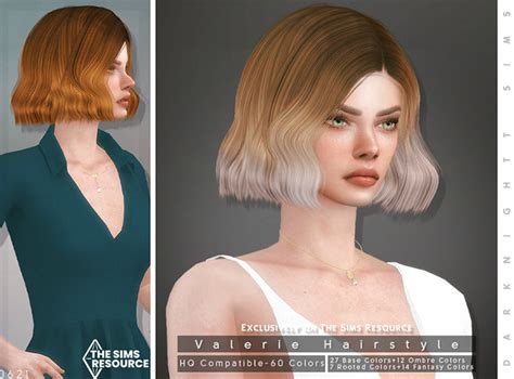 Sims 4 Female Alpha Hair CC The Ultimate Collection FandomSpot