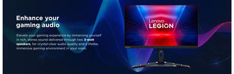 Lenovo Legion R I Gaming Flat Monitor Fhd Ips Display Up To