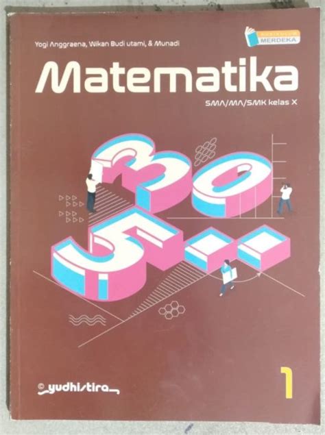 Buku Kurikulum Merdeka Yudhistira Matematika Kelas X Sma Ma Lazada