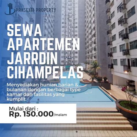 Disewakan Murah Apartemen The Jarrdin Di Bandung Kota Harian