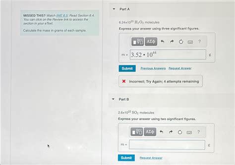 Solved Calculate The Mass In Grams Of Each Chegg