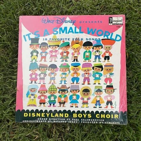 Its A Small World Album Vinyl Record Vintage Depop