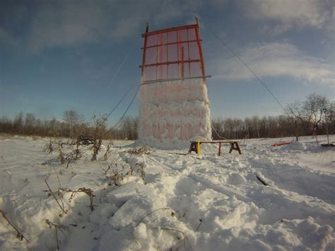 Homemade Manitoba Ice Wall - Gripped Magazine