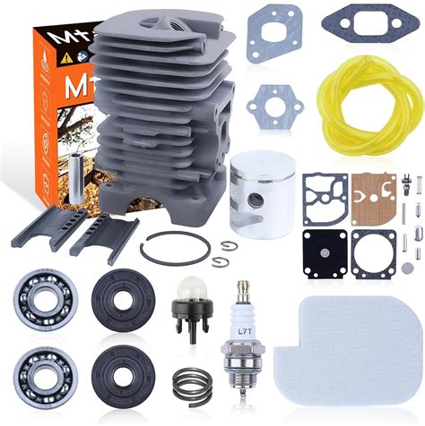 Mtanlo For Poulan Chainsaw Parts Cylinder Piston For Poulan Pp3816av Pp4218av