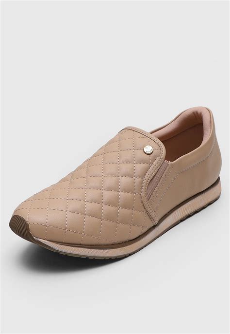Slip On Via Uno Matelass Nude Compre Agora Dafiti Brasil