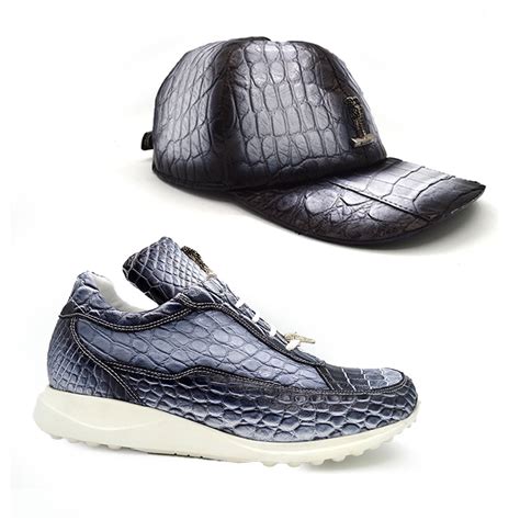 Mauri Alligator Sneakers Cellini Uomo