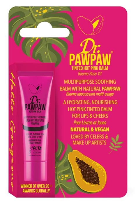 Balsam Multifunctional Nuanta Hot Pink Ml Dr Pawpaw Dr Max Farmacie