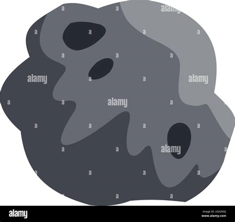 Asteroid Icon Flat Style Hi Res Stock Photography And Images Alamy