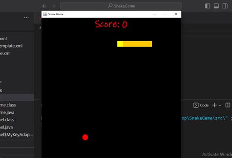 Snake Game Using Java Swing Priyanshu16