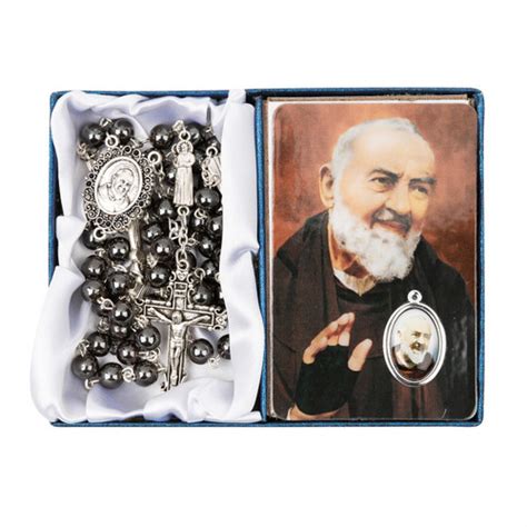 St. Padre Pio Rosary and Medal | Rosary.com™