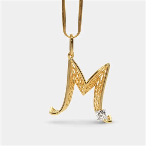 The Merry M Pendant | BlueStone.com