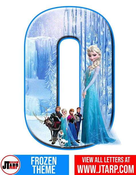 Nimber 0 Free Printable Frozen Letters A Z And Numbers 0 9 Jtarp