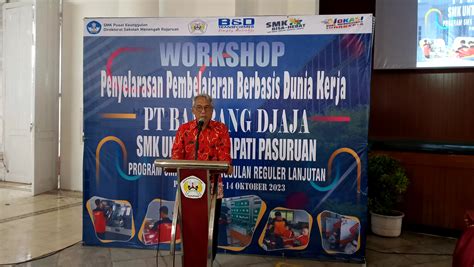 Workshop Penyelarasan Pembelajaran Berbasis Dunia Kerja Smks Untung