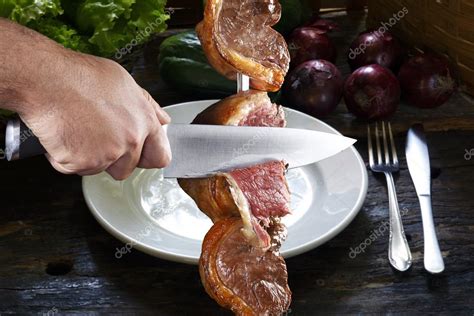 Picanha Tradicional Churrasco Brasileiro Fotos Imagens De