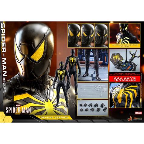 Hot Toys Spider Man Anti Ock Suit Deluxe Version Vgm Spiderman Shopee Singapore