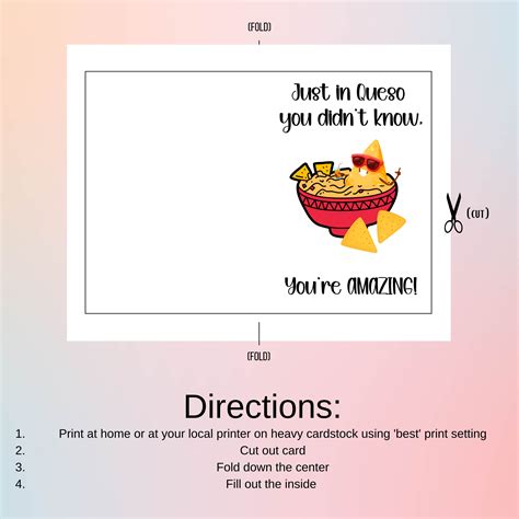 You're Amazing in Queso You Didn't Know, Just in Queso, Funny Cute