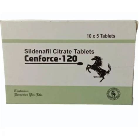 120mg Cenforce Sildenafil Citrate Tablet At Best Price In Varanasi