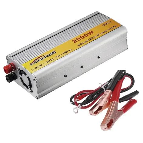 Купить Преобразователь напряжения инвертор Konnwei 24V-220V DC 2000W ...