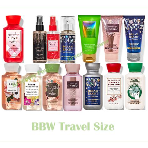 BBW ครม นำหอม เจลอาบนำ ขนาดพกพา 88ml Bath Body works Lotion Mist Shower Gel Travel Size 88ml