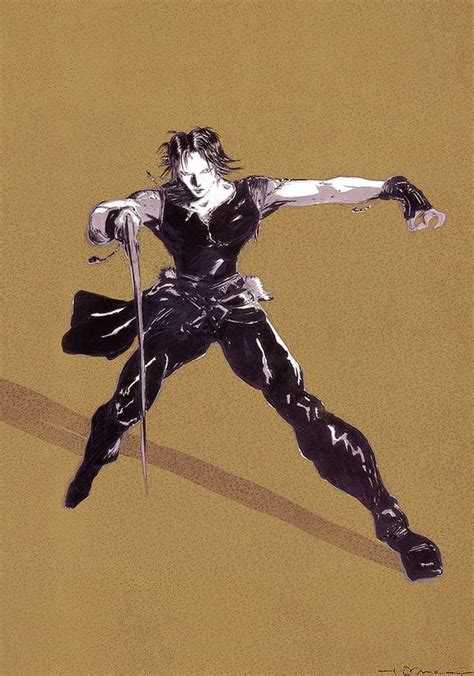 Early Ffviii Concept Art By Yoshitaka Amano Rfinalfantasyviii