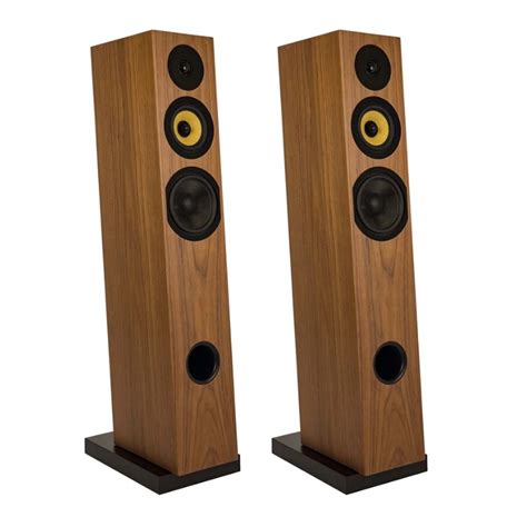 Купить напольную акустику Davis Acoustics Courbet N 7 Walnut Veneer по ...