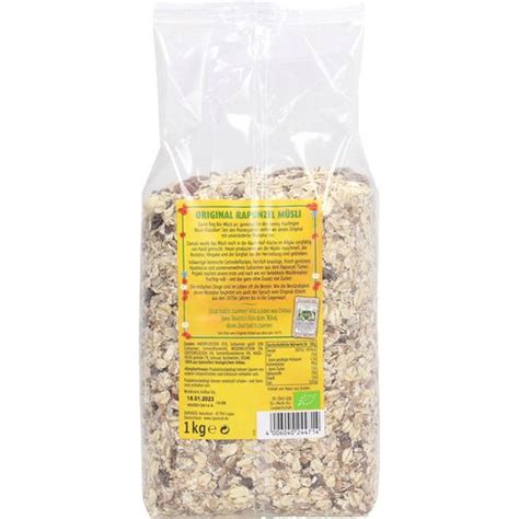 Rapunzel Bio Original Rapunzel Müsli 1 kg Piccantino Onlineshop